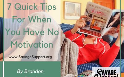 7 Quick Tips For When You Have No Motivation